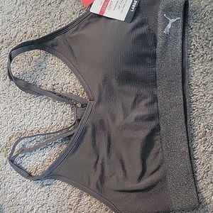 ☑️New Women's Puma Gray Sports Bra